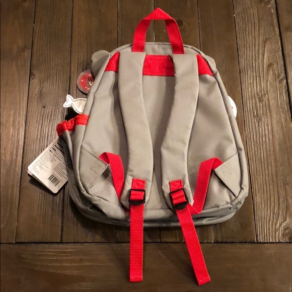 Buffalo Plaid Bear Backpack Nwt 